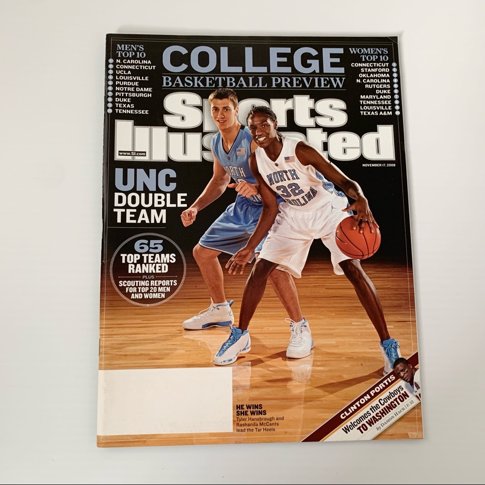 Sports Illustrated College Basketball Preview North Carolina Tar Heels 2008
